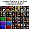 Brighter Halloween Decorations Projector Lights and Christmas Projector Outdoor 2023 Upgrade, 17 HD Effects (3D Ocean Wave & Patterns), 9 Holiday Projector Home Party Light Show